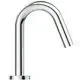Standventil in chromglänzender Ausführung von Ideal Standard, mit elegantem gebogenem Auslaufdesign, ideal für moderne Badezimmerinstallationen.